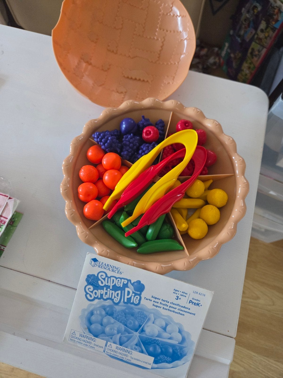 Learning Resources Super Sorting Pie - Sorteertaart, Ophalen of Verzenden, Zo goed als nieuw, Knutselen