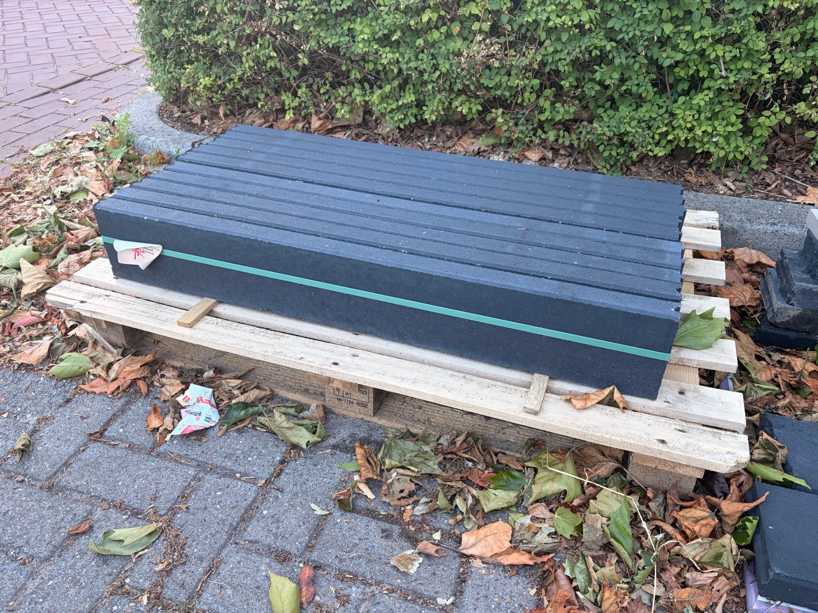 Opsluitband antraciet 100x15x5 cm - Nieuw, Tuin en Terras, Tegels en Klinkers, Ophalen, Nieuw, Beton, Overige typen