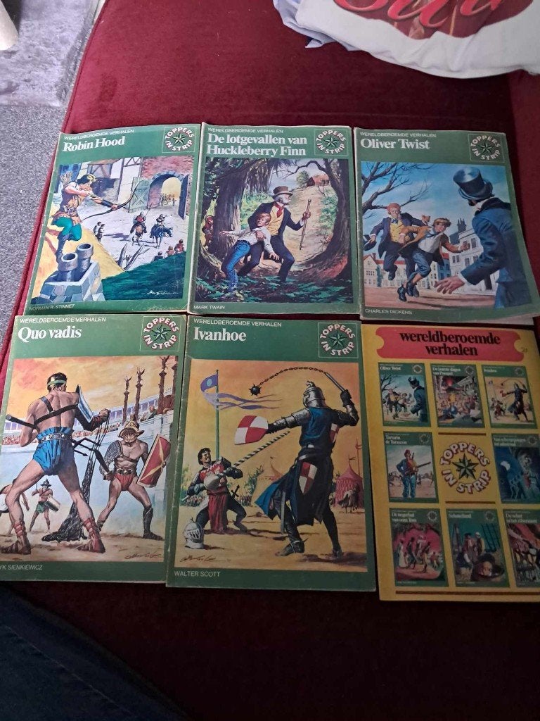 Div van toppers in strip, Boeken, Europa, Diverse tekenaars en schrijvers, Meerdere comics, Ophalen