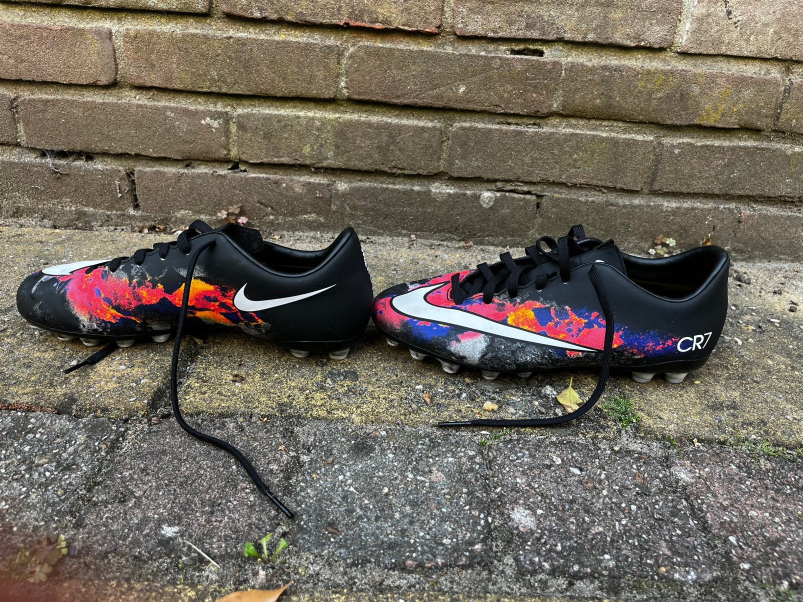 Nike CR7 kuntstgras voetbalschoenen maat 38, Sport en Fitness, Voetbal, Maat XS of kleiner, Ophalen, Zo goed als nieuw, Schoenen