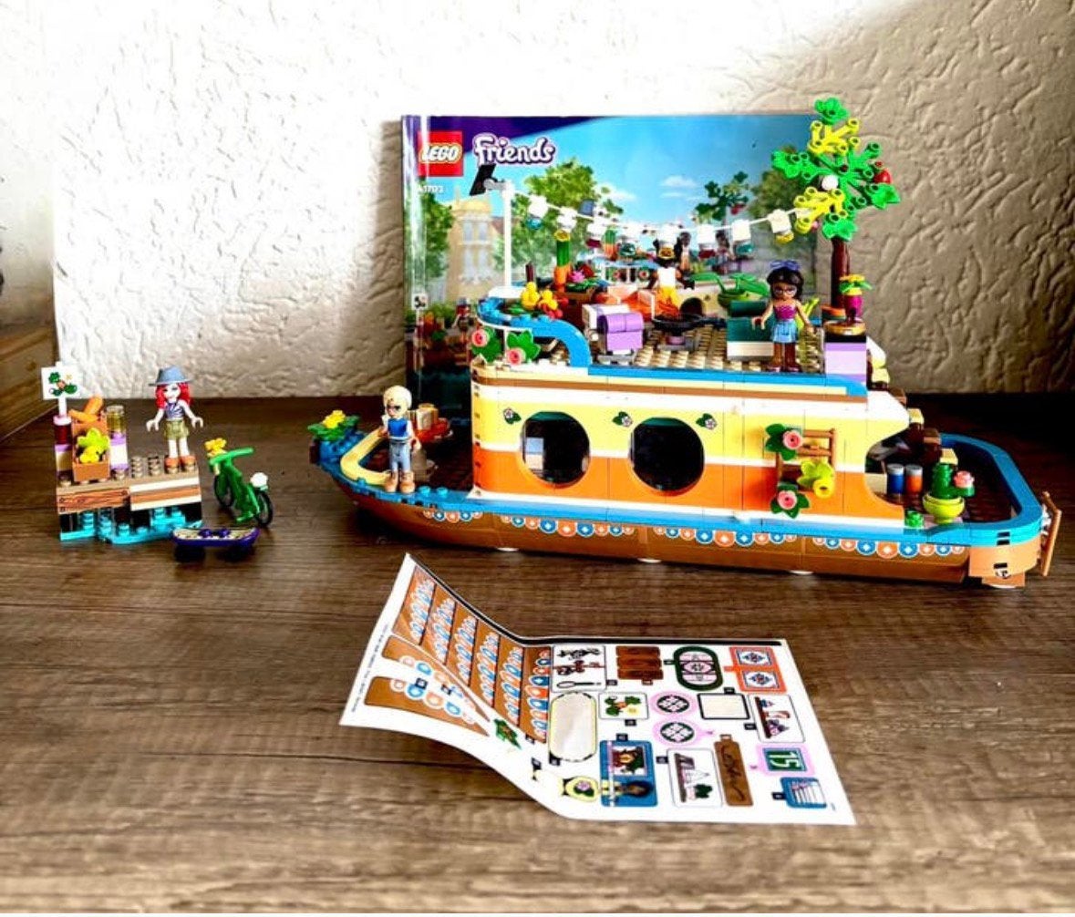 LEGO Friends Woonboot (41702)., Ophalen of Verzenden, Zo goed als nieuw