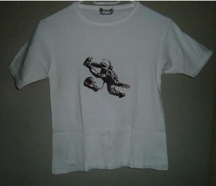 UNIEK ! Gemini 4 Edward White ruimtewandeling 60's T-Shirt, Ophalen, Gedragen, Maat 46 (S) of kleiner, Wit