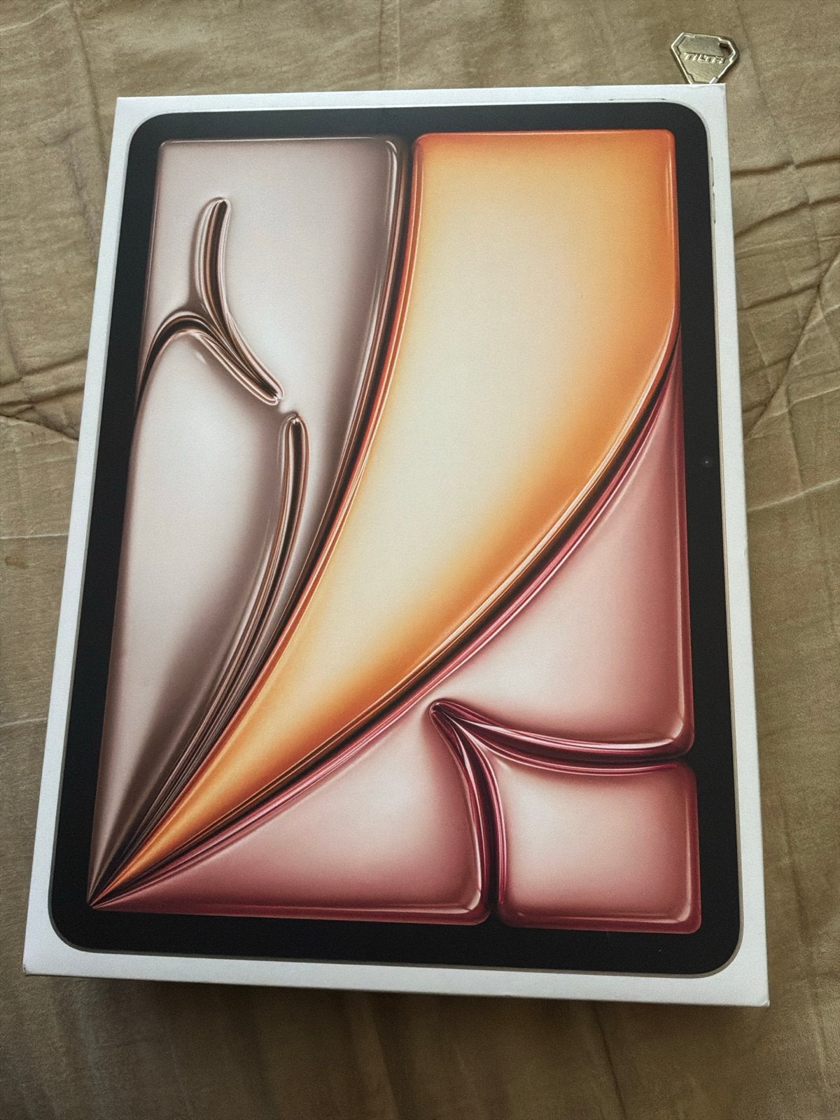 iPad Air M4 chip 128GB met doos en garantie, Computers en Software, Apple iPads, Ophalen, Zo goed als nieuw, Apple iPad Air, 128 GB