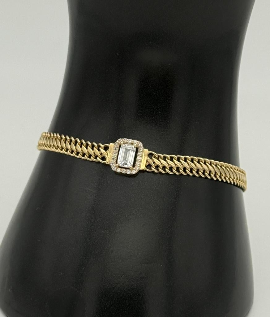 Prachtige 14 karaat goud armband voor dames 19 cm - nieuw, Nieuw, Ophalen of Verzenden, Nvt, Nvt