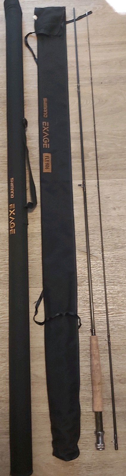 vliegvis hengel Shimano Exage Fly 906, Ophalen, Nieuw, Werphengel