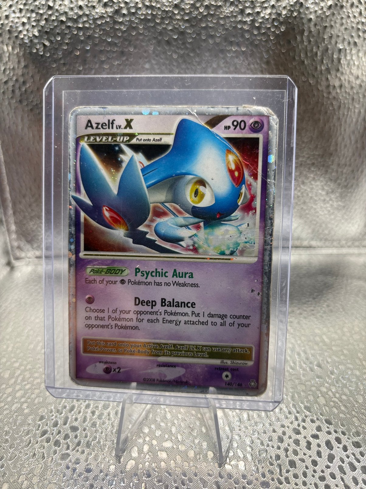Azelf LV.X (LA 140) Legends Awakened - Singles, Ophalen of Verzenden, Gebruikt, Losse kaart