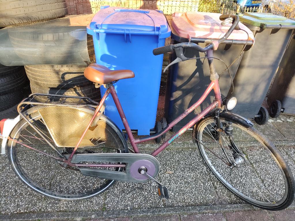 28 inch STATION dames fiets met 3 versnellingen 54 cm, Fietsen en Brommers, Versnellingen, Ophalen, Overige merken, 53 tot 56 cm