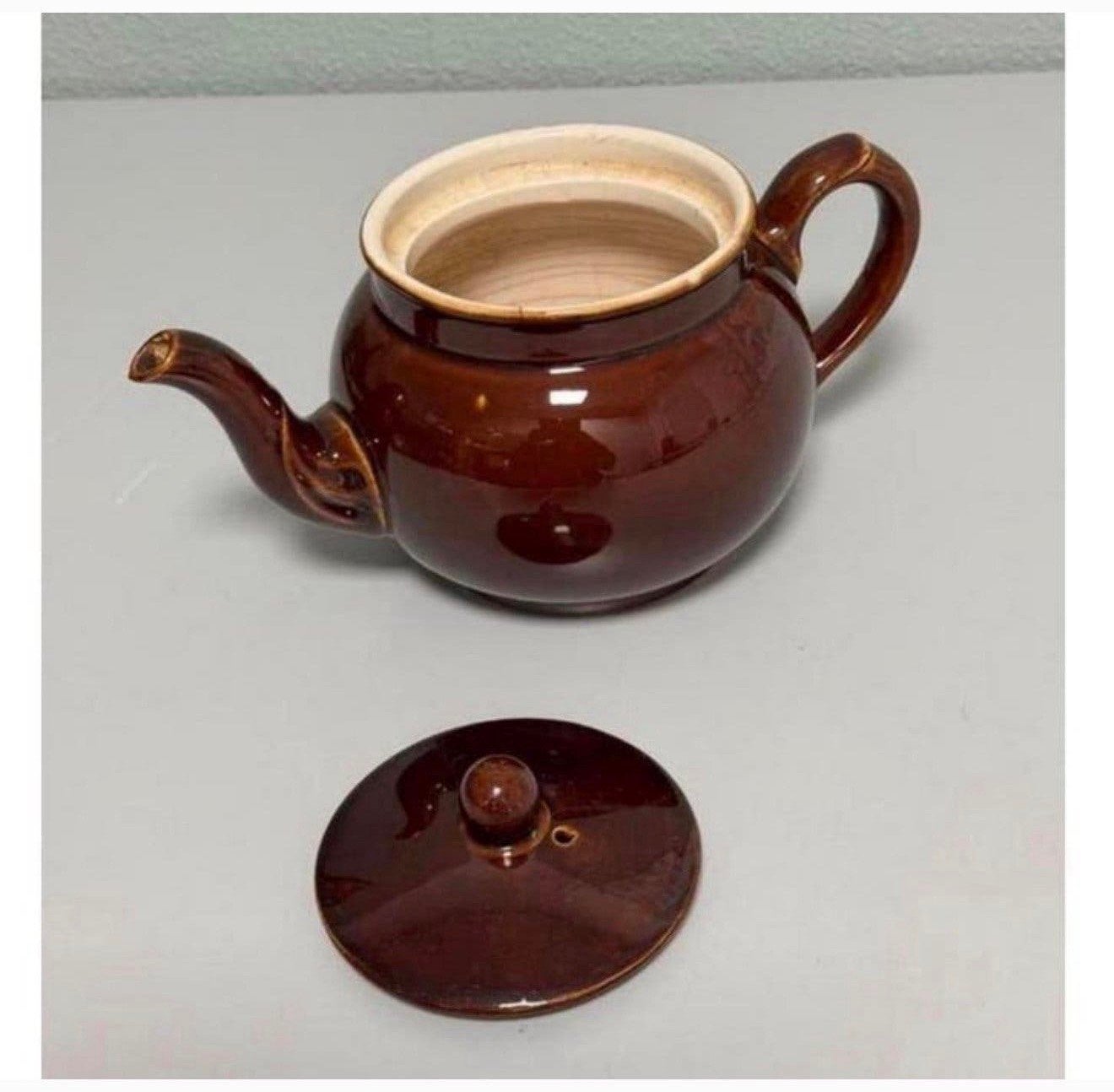 VINTAGE Villeroy & Boch Brown Betty theepot Made Luxembourg, Antiek en Kunst, Ophalen of Verzenden