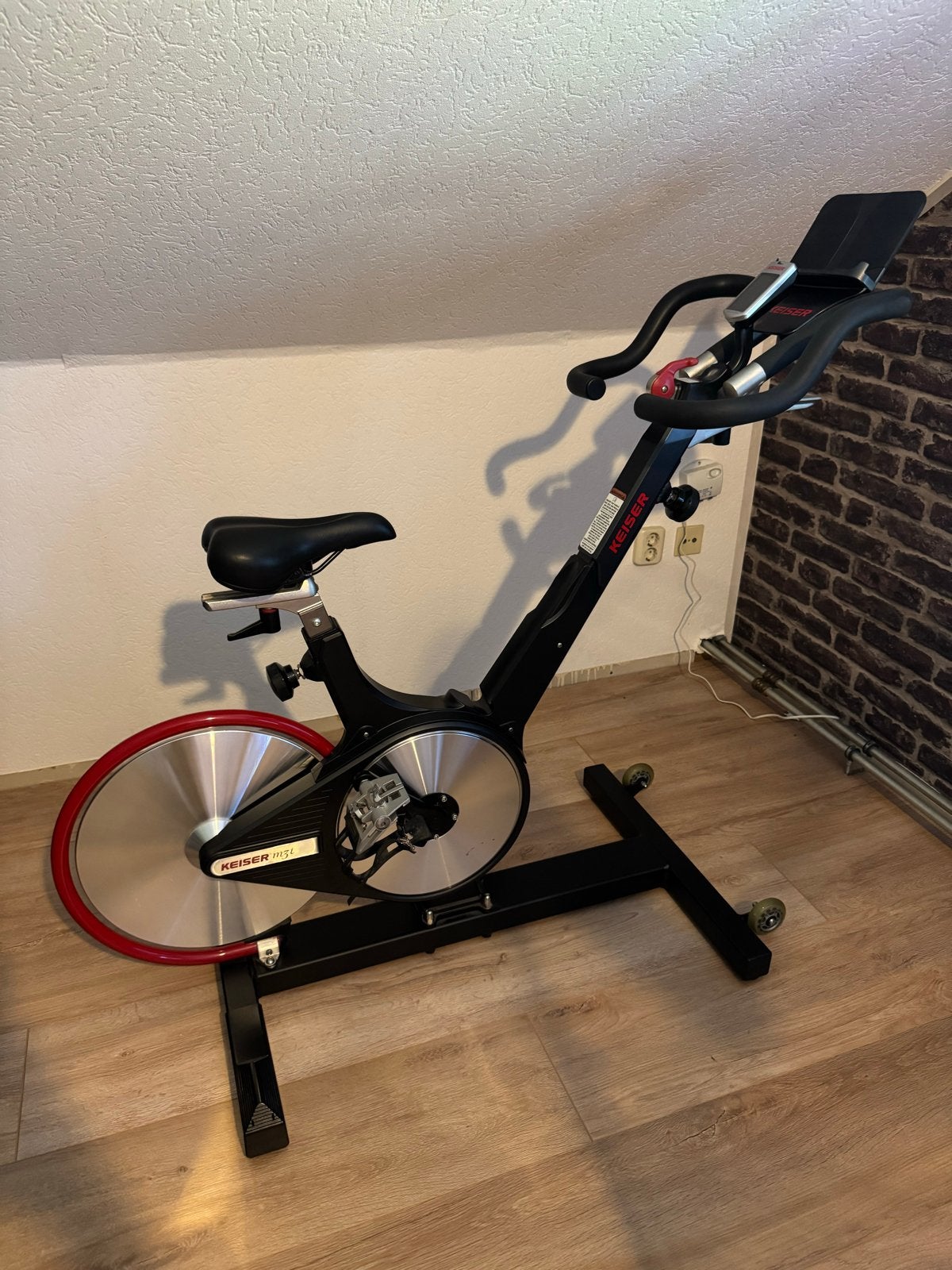 Keiser M3i Indoor Bike, Ophalen, Spinningfiets, Zo goed als nieuw, Metaal