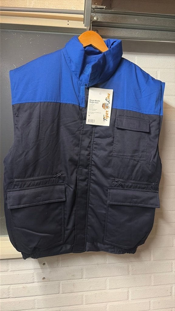 Tiger-line bodywarmer, Maat 48/50 (M), Zwart, Nieuw, Ophalen of Verzenden