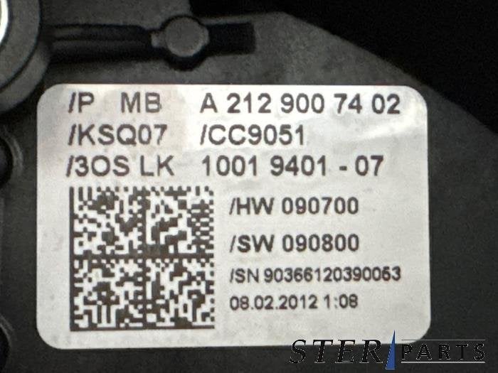 Combischakelaar Stuurkolom van een Mercedes C-Klasse, Auto-onderdelen, Gebruikt, -, Ophalen of Verzenden, -