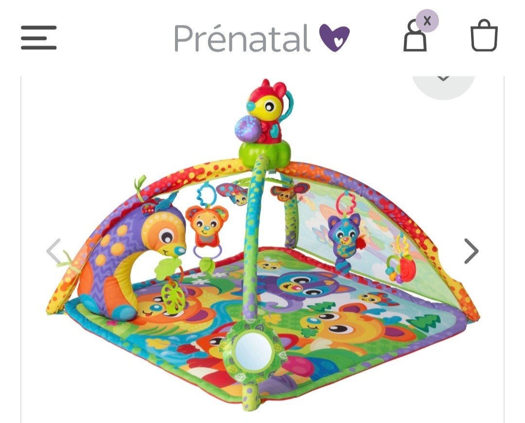 Babygym 4 in 1 met licht-en geluidprojector, Ophalen