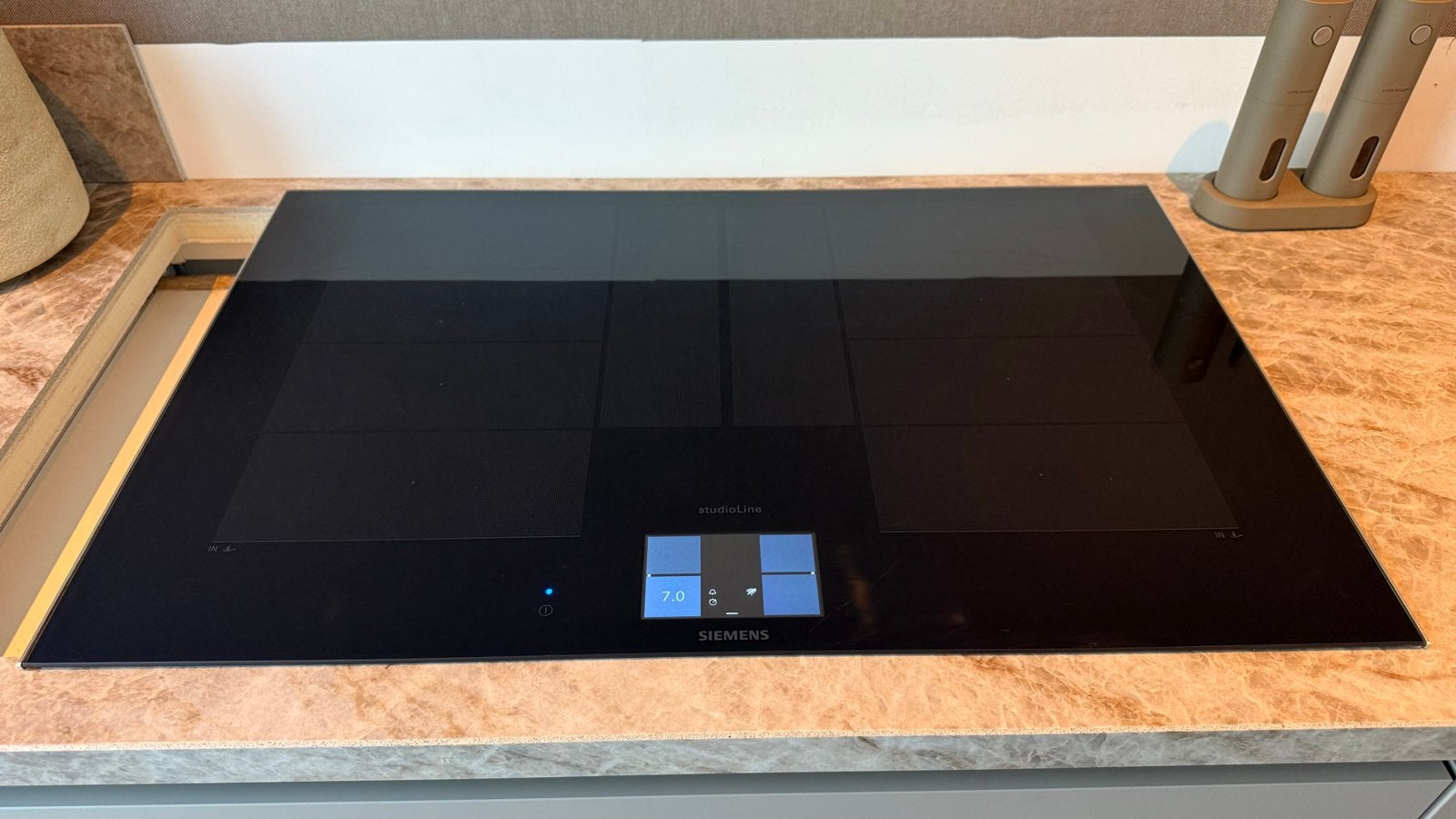 Siemens Inductie Kookplaat met Volledige Flex Zones en LCD, Ophalen, Gebruikt, Inbouw, Inductie