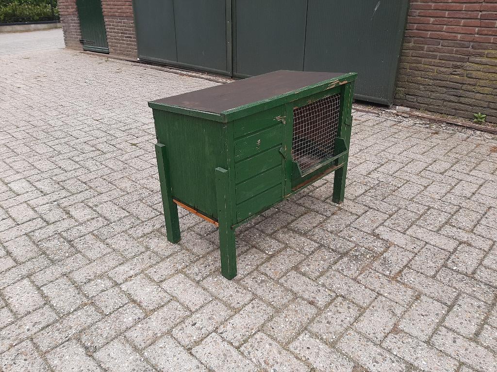 Konijnenhok 1, Ophalen, Gebruikt, 60 tot 90 cm, Minder dan 75 cm