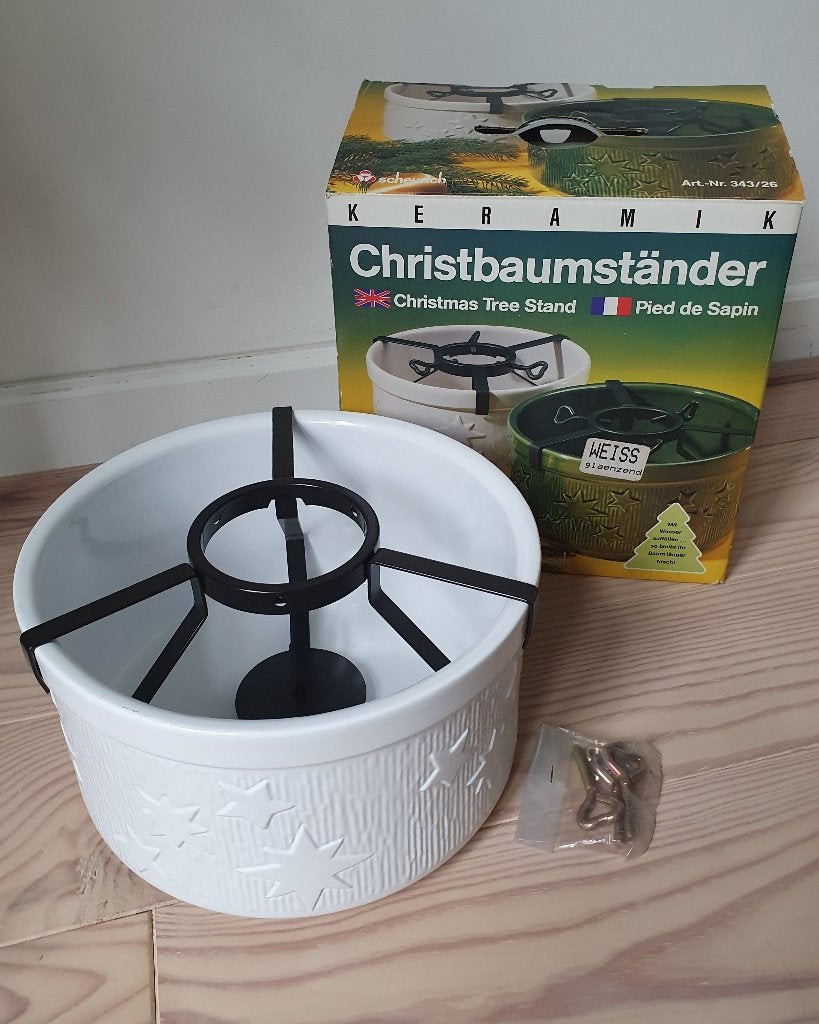 vintage kerstboom houder of standaard, nieuw in verpakking, Diversen, Verzenden, Nieuw