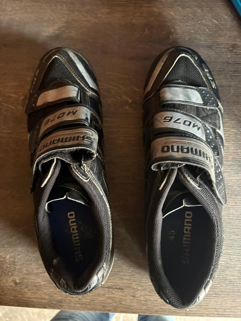 Shimano MD76 SPD fietsschoenen maat 45 MTB/Racefiets, Fietsen en Brommers, Fietsaccessoires | Fietskleding, Ophalen, Gebruikt