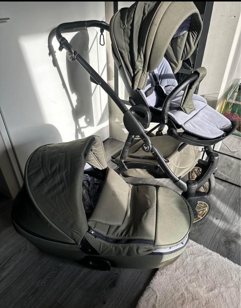 Kinderwagen / 3-in-1 set – Compleet & gebruiksklaar, Kinderen en Baby's, Kinderwagens en Combinaties, Ophalen, Zo goed als nieuw