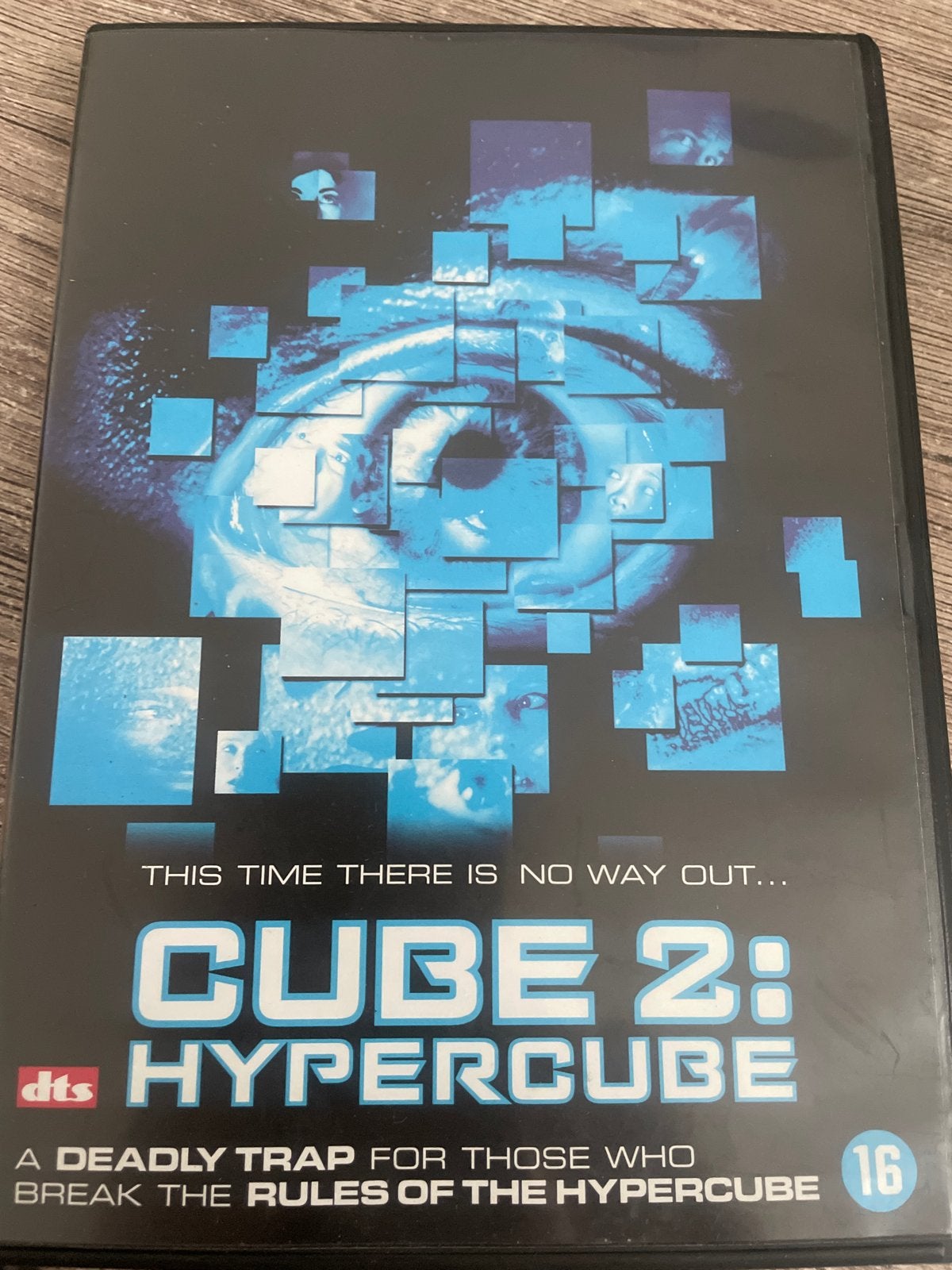 Cube 2: Hypercube DVD - Spannende Sci-Fi Thriller, Vanaf 16 jaar, Nederlands, Ophalen of Verzenden, Zo goed als nieuw