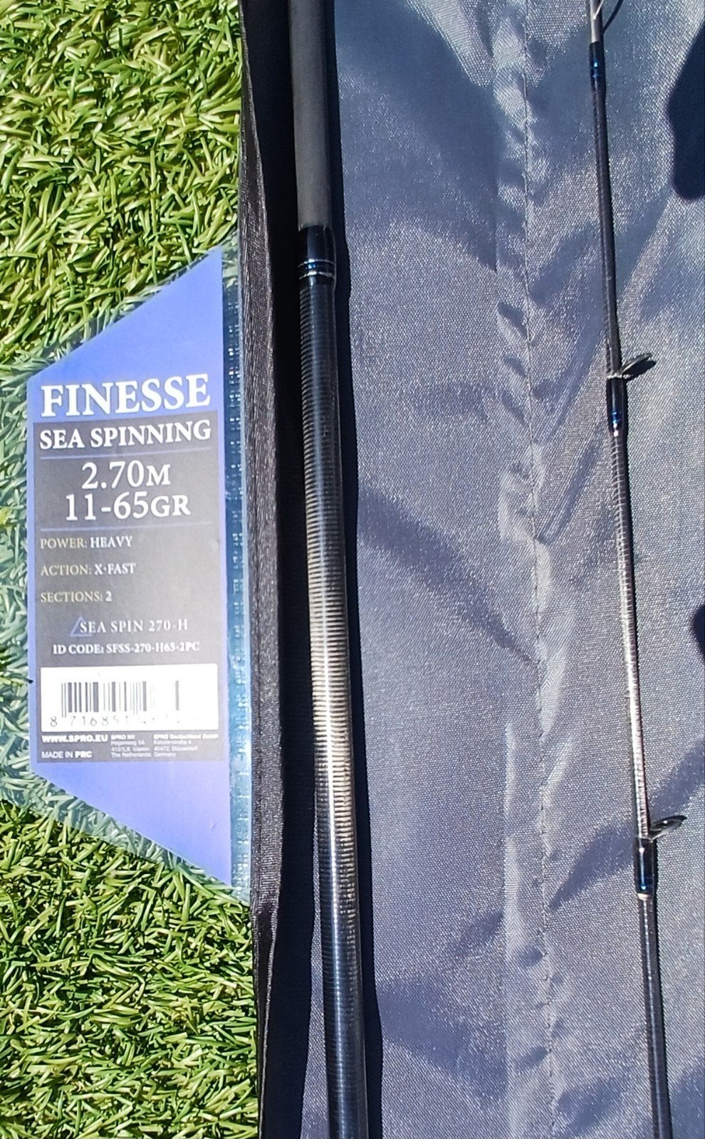 Spro Specter finesse sea spin, Ophalen, Zo goed als nieuw, Werphengel