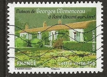 Frankrijk 266, huis clement voor asmae, Verzenden, Gestempeld