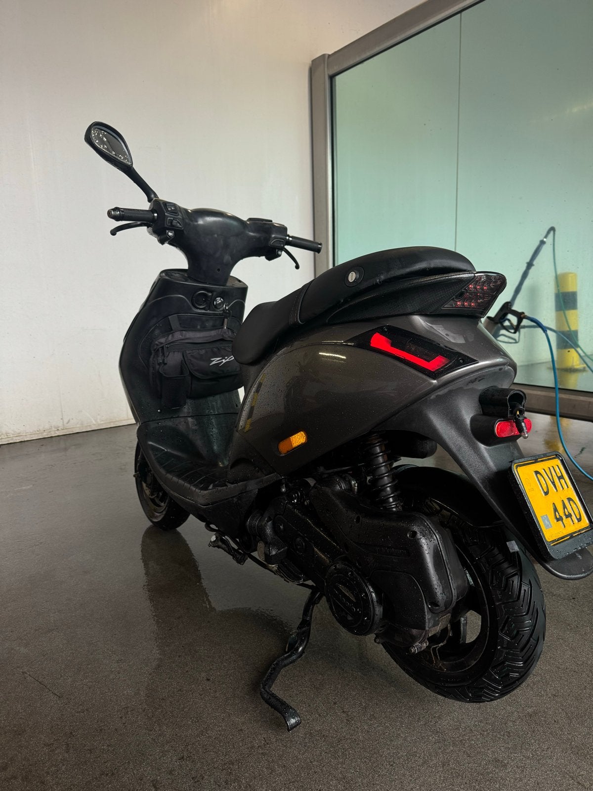 Piaggio Zip agaat grijs, Ophalen, Gebruikt, Benzine, Piaggio
