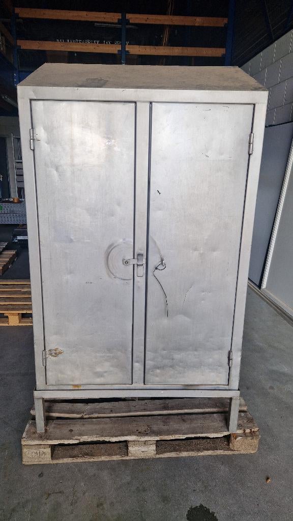 Opbergkast archief kast gereedschap kast van rvs ( 124 ), Ophalen, 100 tot 150 cm, Nb, Nb