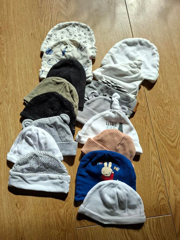 Baby mutsjes, Ophalen of Verzenden, Maat 50, Jongetje of Meisje, Muts