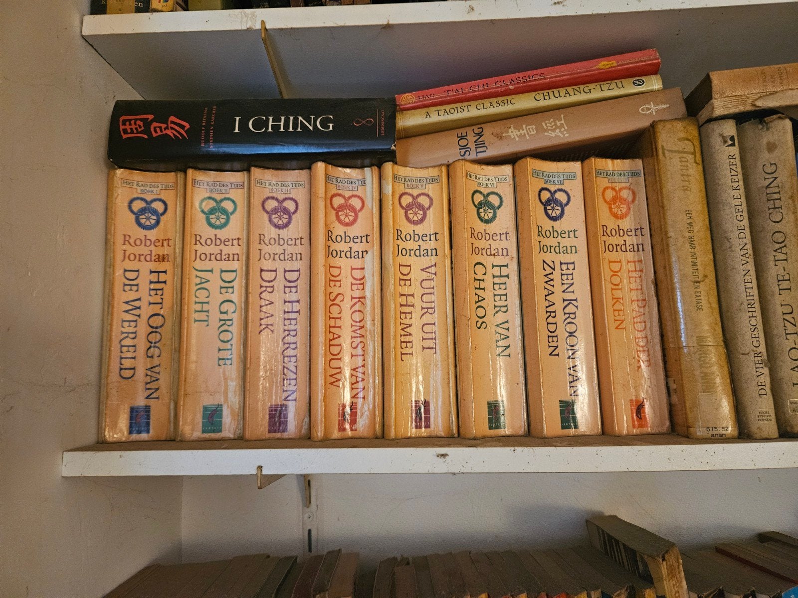 De Rad des Tijds serie van Robert Jordan (8 boeken), Ophalen, Gelezen, Robert Jordan