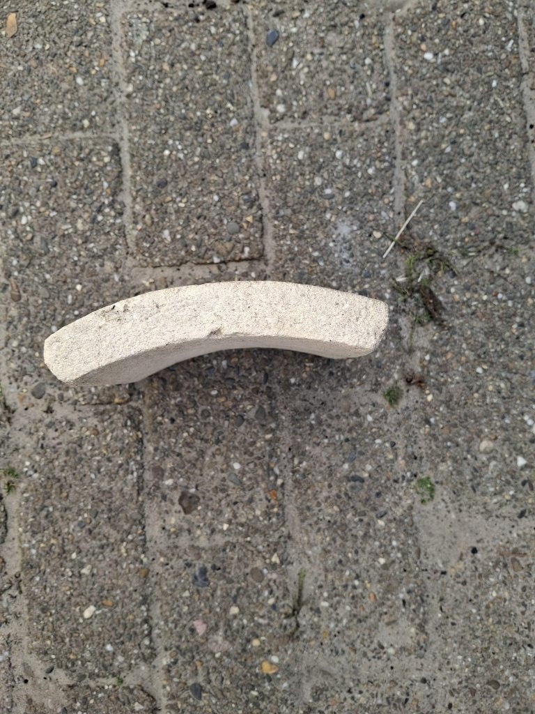 16 vuurvaste kachel stenen, Ophalen, Zo goed als nieuw, Hout, Houtkachel