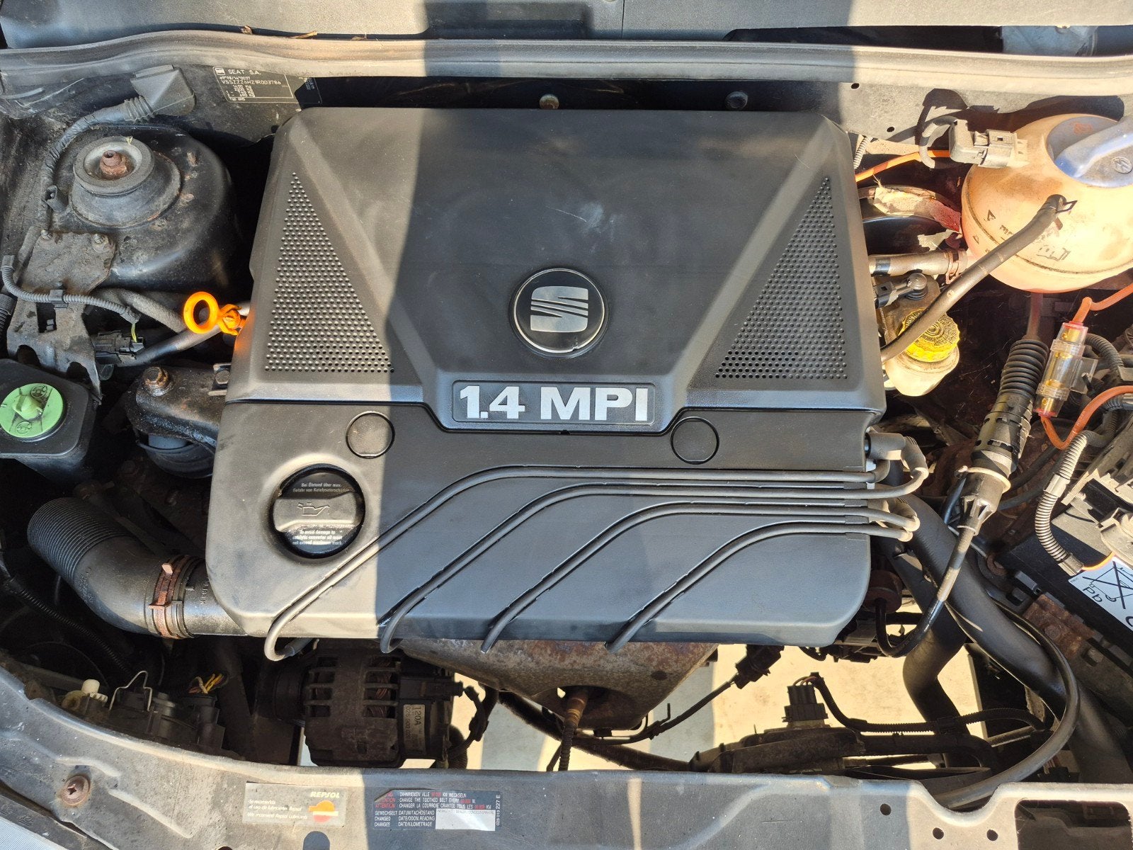Seat Arosa Motorblok 1.4 MPI (6H1) - 2001 - 162.345 km, Ophalen of Verzenden, Gebruikt, Seat