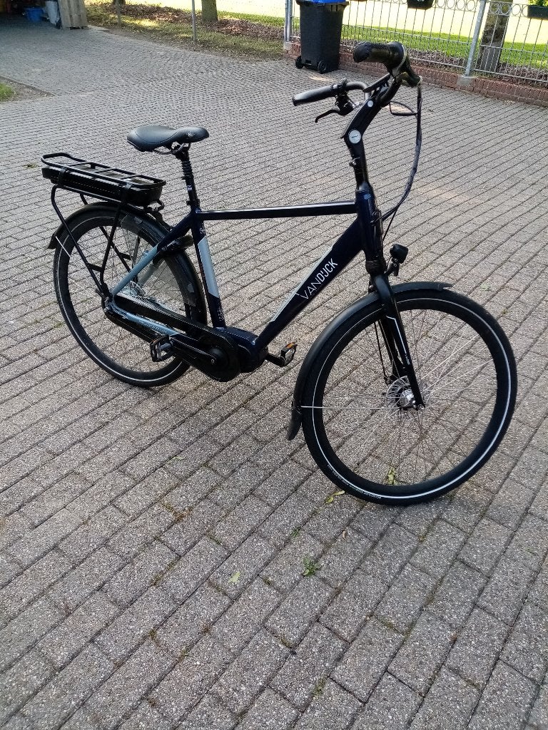 E-bike herenfiets, Zo goed als nieuw, 51 tot 55 cm, 50 km per accu of meer, Ophalen