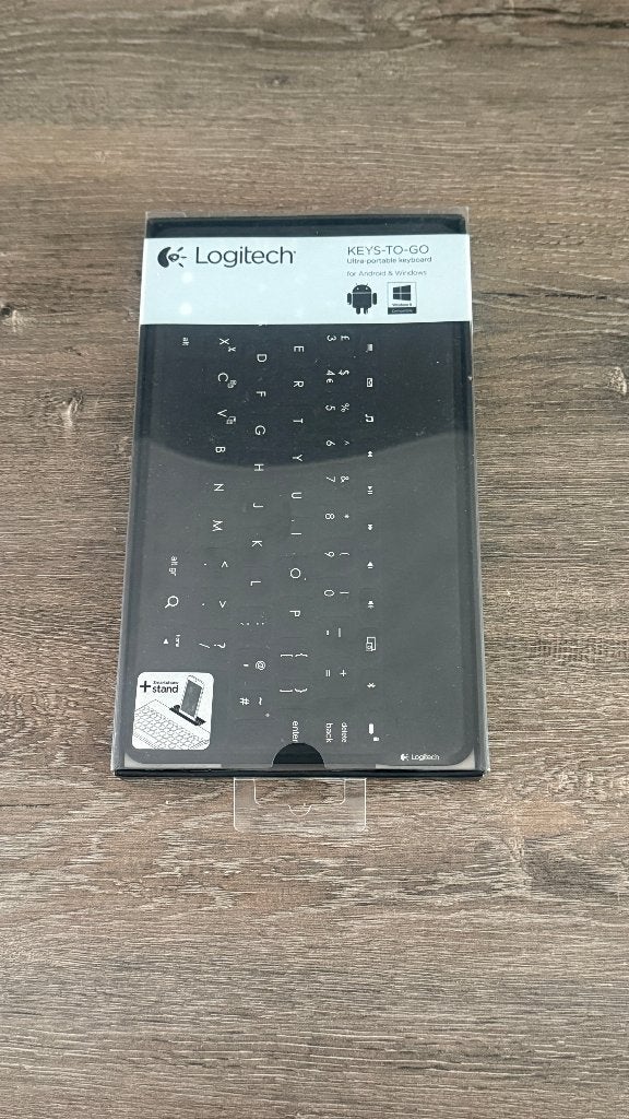 Te Koop: Logitech Keys-To-Go - Ultra Portable Keyboard, Computers en Software, Toetsenborden, Gebruikt, Logitech, Ophalen of Verzenden