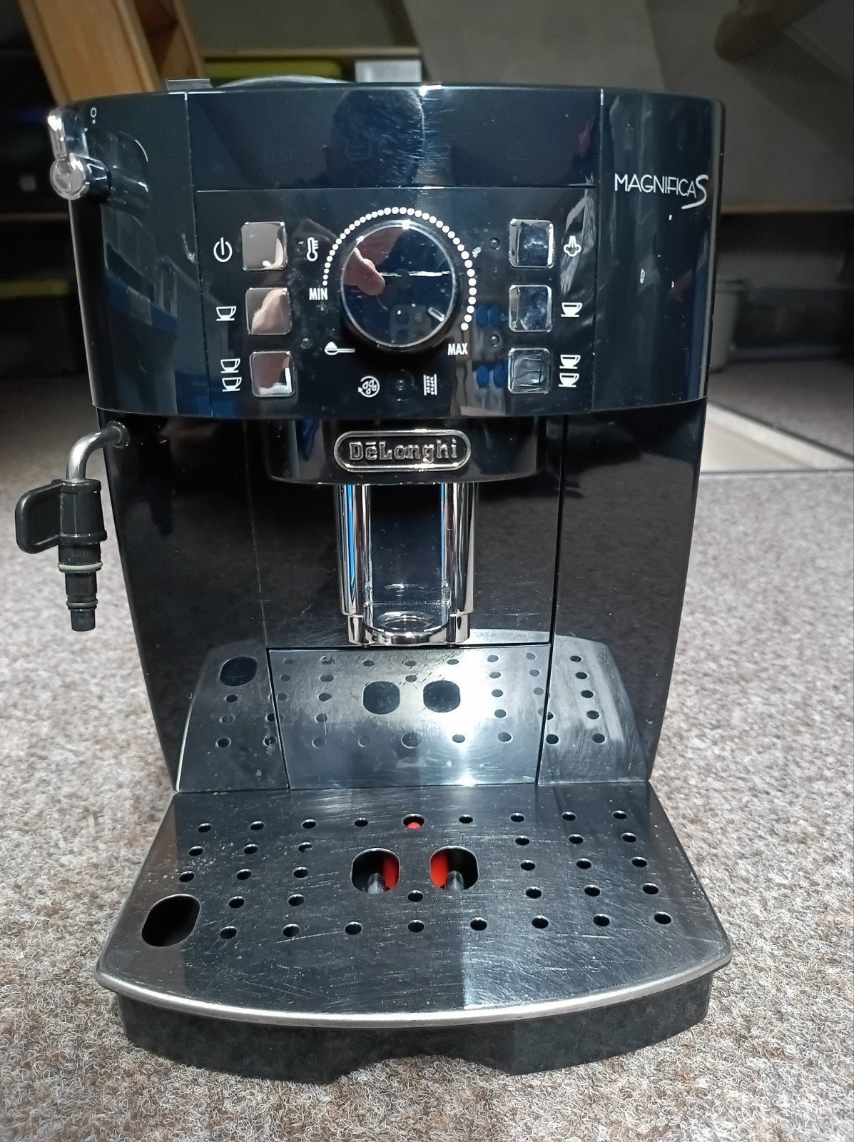 De'Longhi Magnifica S  volautomatische espressoma, Witgoed en Apparatuur, Koffiezetapparaten, Ophalen, Gebruikt, Espresso apparaat