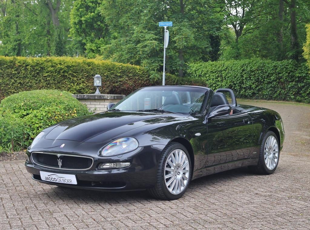 Maserati Spyder 4.2 Cambiocorsa, Auto's, Gebruikt, Zwart, Bedrijf, Handgeschakeld