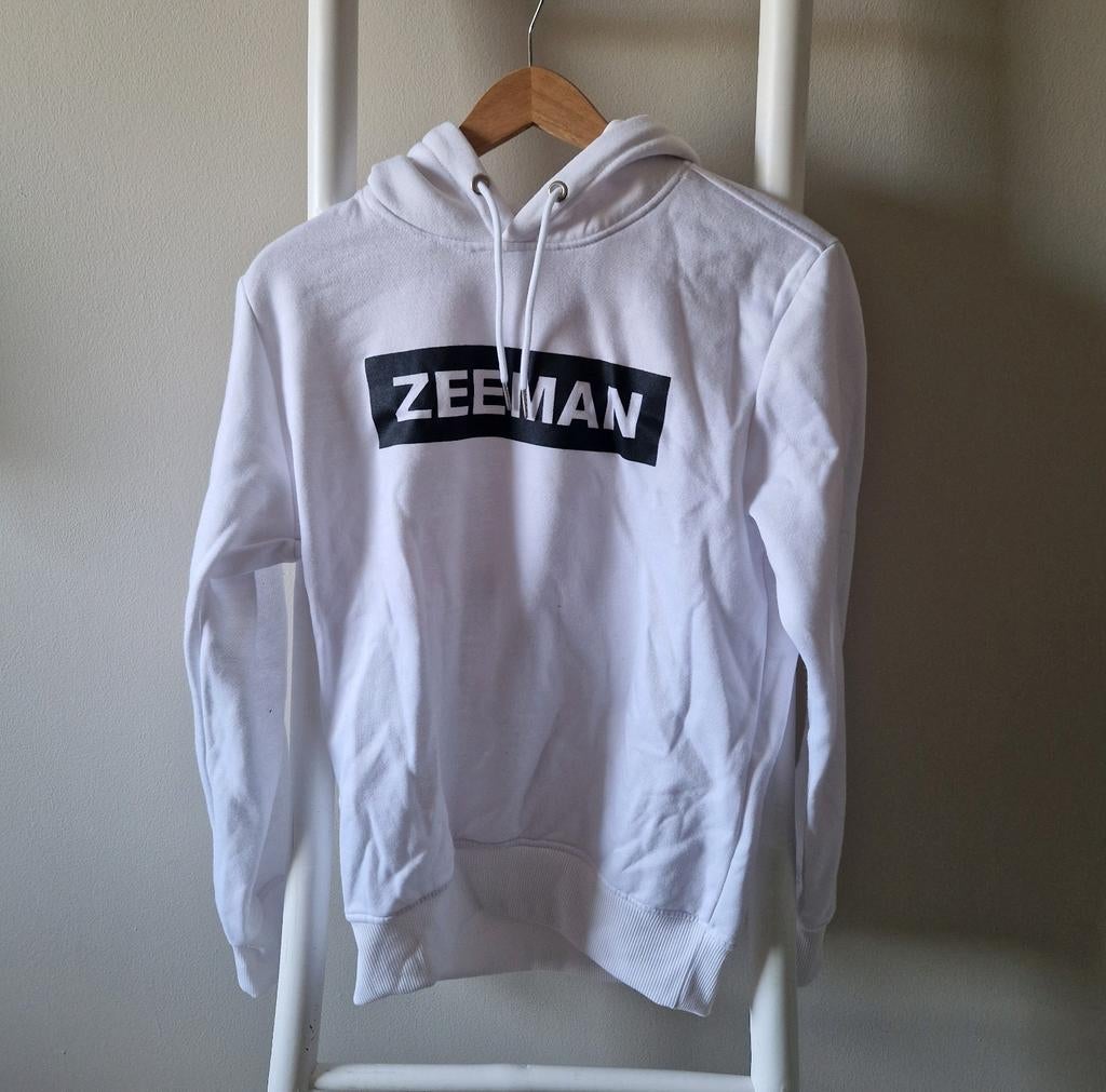 Witte Zeeman Hoodie maat s 36, Kleding | Heren, Ophalen of Verzenden, Zo goed als nieuw, Zeeman