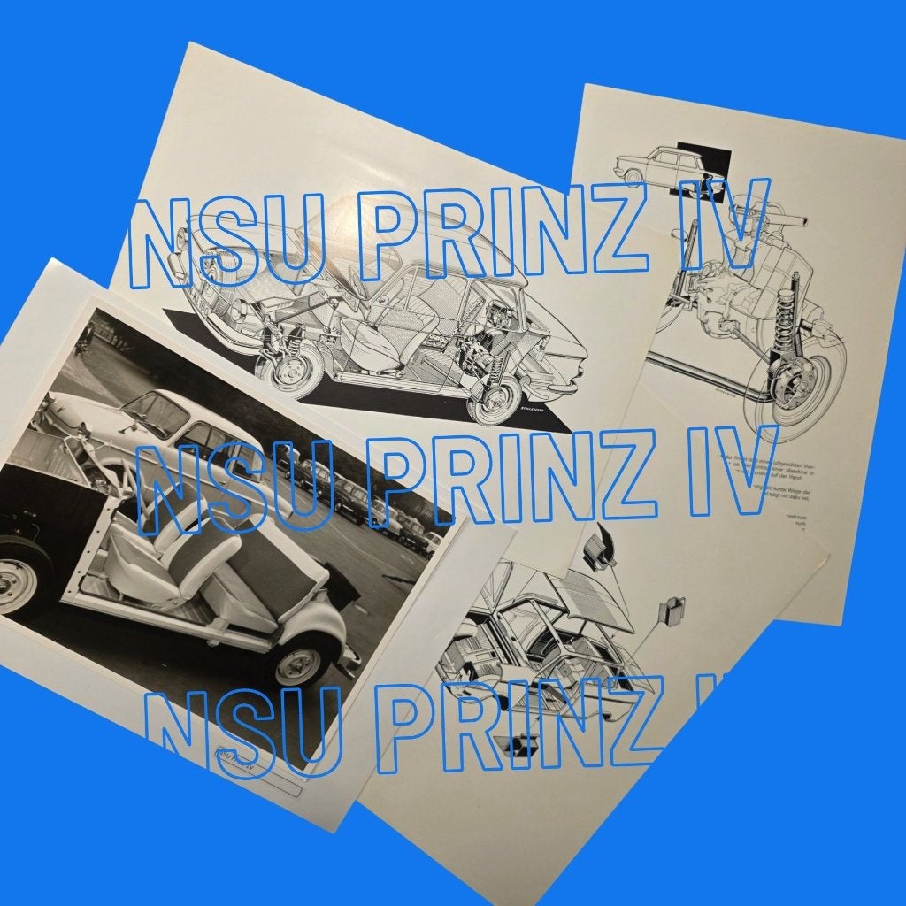 NSU Prinz IV - Technische documentatie, Verzenden