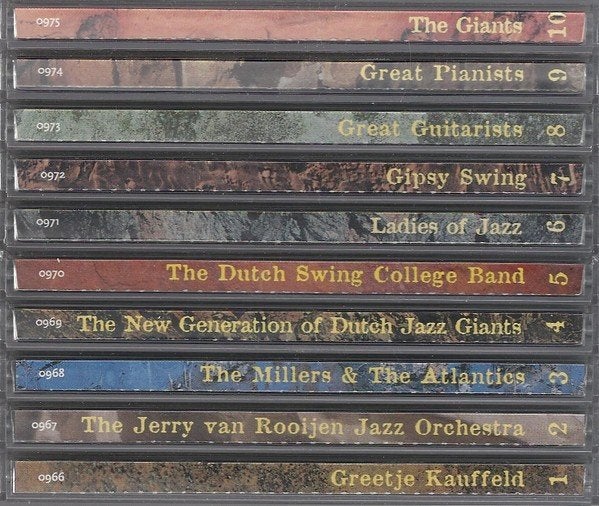 Dutch Jazz Giants -10 CD top NL .JAZZ: Greetje Kauffeld e.a, Ophalen, Gebruikt, Jazz, Boxset