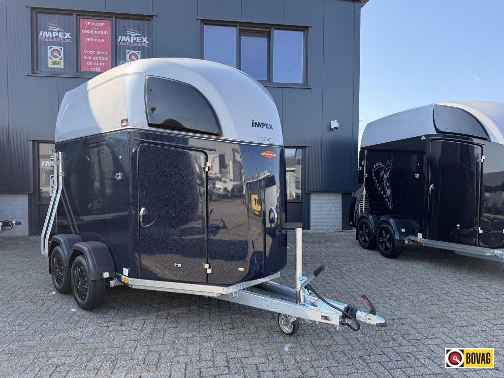 Bij Impex 4x Bockmann 2-prds poly alu bodem zadelkamer nieu, Dieren en Toebehoren, Paarden en Pony's | Trailers en Aanhangwagens