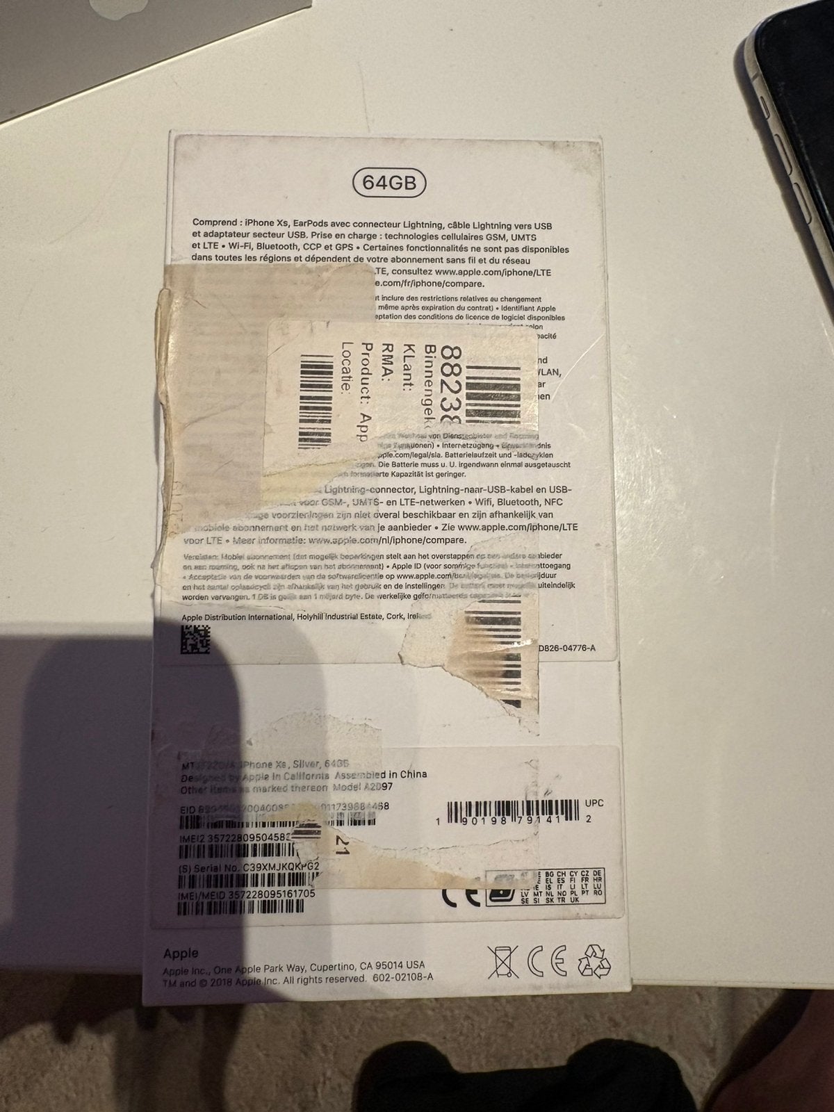 Iphone xs-used, Telecommunicatie, Mobiele telefoons | Apple iPhone, Ophalen, Zo goed als nieuw