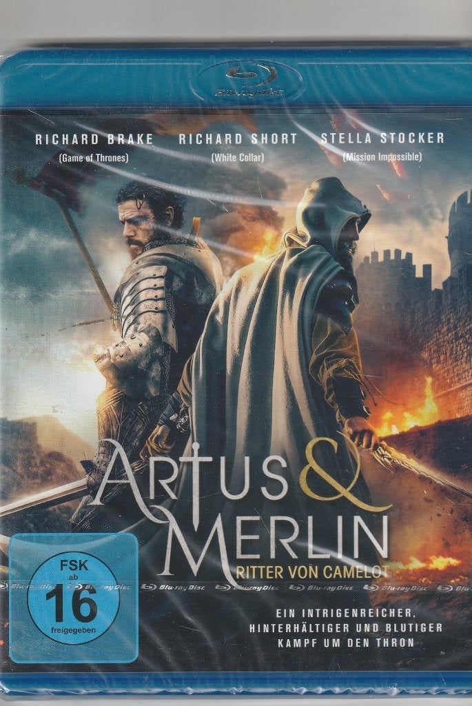 Artus & merlin blu ray ( duits - engels ), Ophalen of Verzenden, Zo goed als nieuw, Blu-ray, Engels