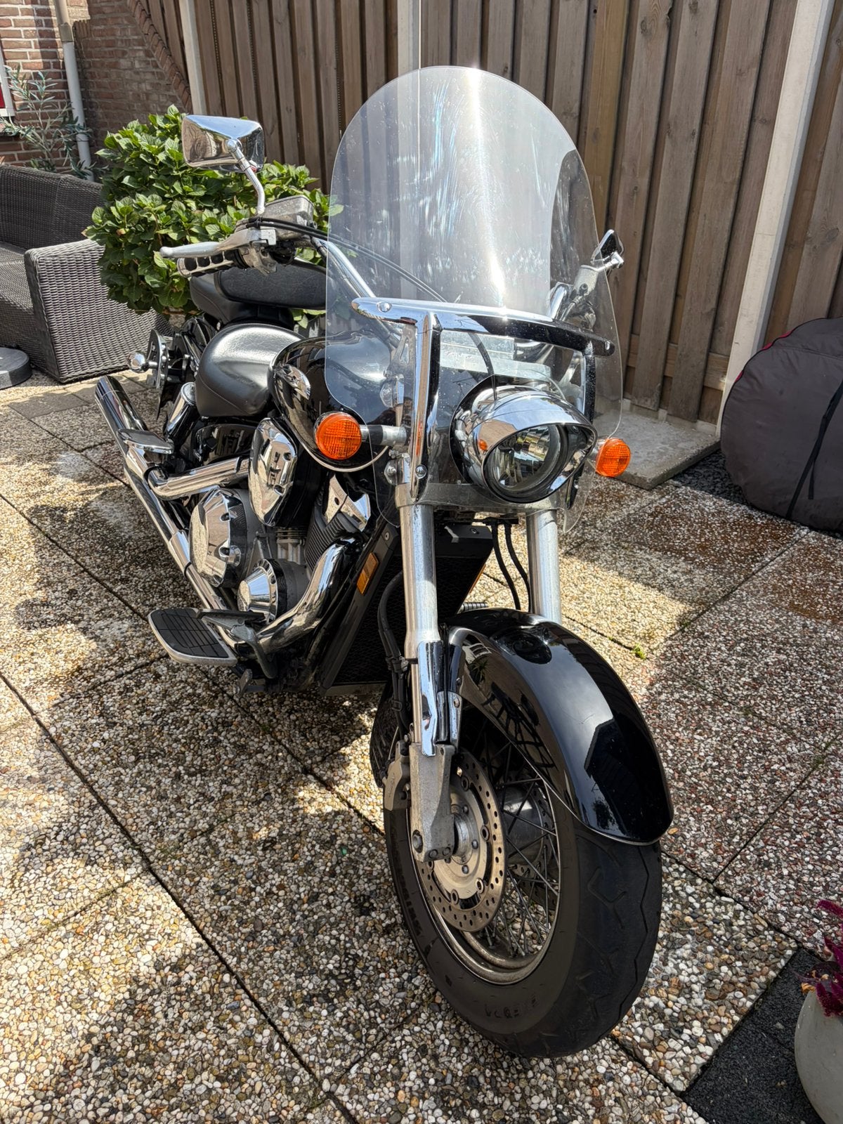 Honda VTX 1800 Black – Bouwjaar 2002 – 60.000 km te koop, Motoren, Motoren | Honda, Toermotor, meer dan 35 kW, 2 cilinders, Motorrijbewijs A