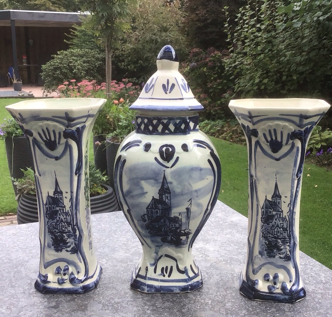 Kaststel Delfs blauw, Antiek en Kunst, Ophalen