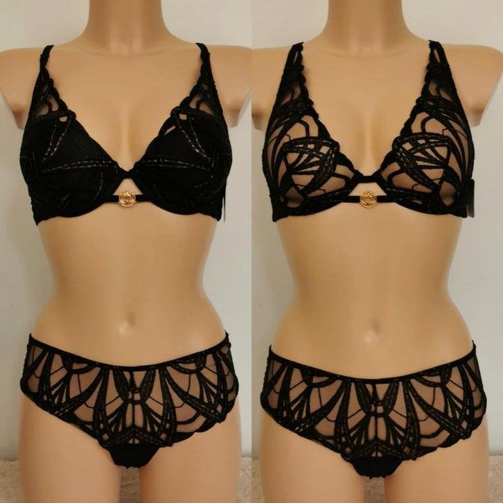 Nieuw aubade bh
Beugel bh 80c Voorgevromd 70c, ., Zwart, Ophalen of Verzenden, BH