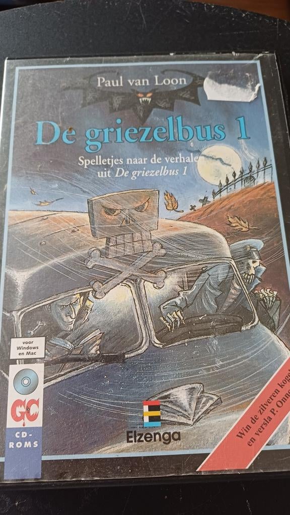 Paul van Loon - De Griezelbus 1 CD-ROM (Windows/Mac), Avontuur en Actie, Gebruikt, 1 speler, Ophalen of Verzenden