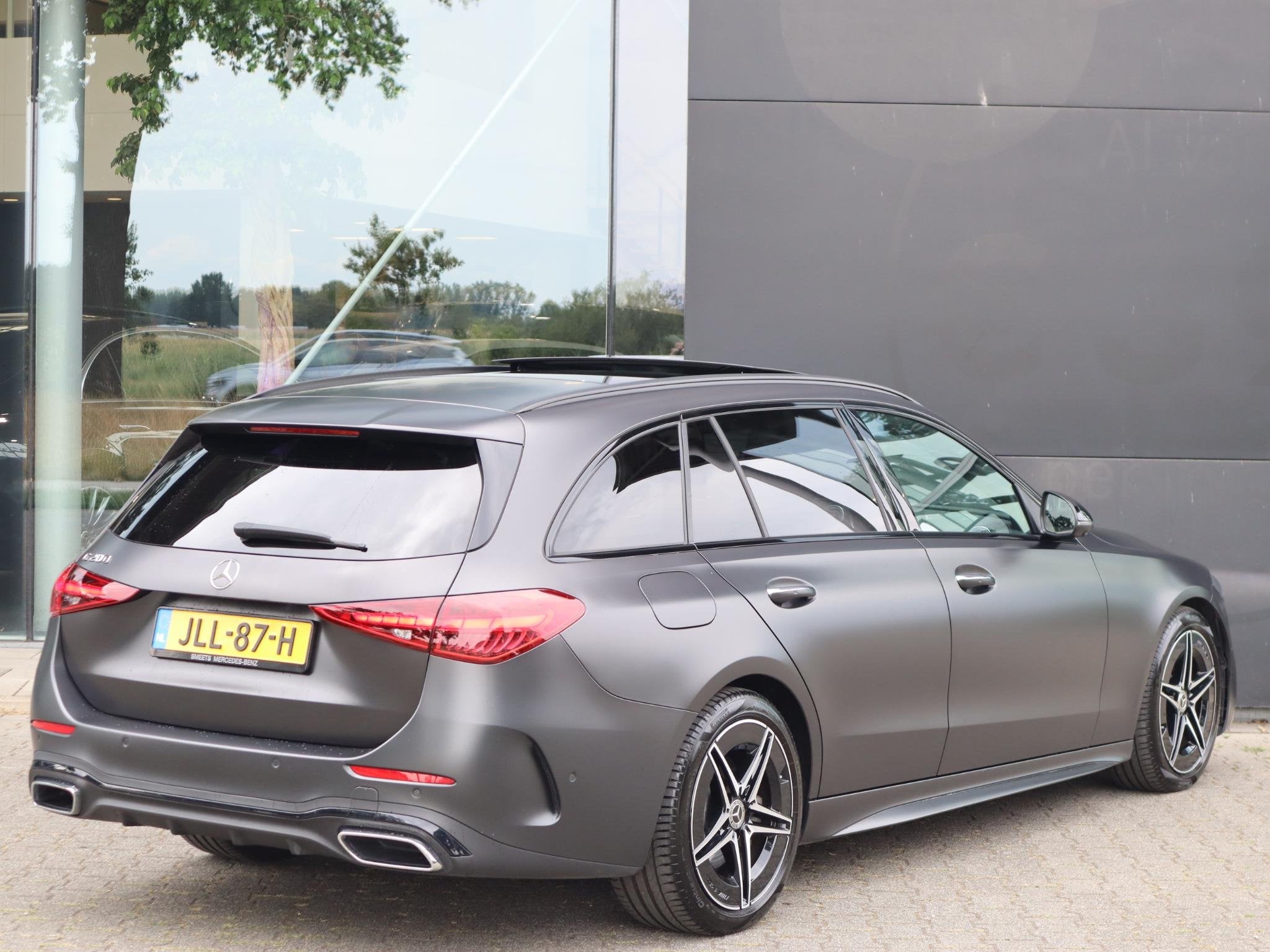 Mercedes-Benz C-klasse Estate 200 AMG Line l Keyless l Panor, 4 cilinders, Origineel Nederlands, Vierwielaandrijving, 750 kg
