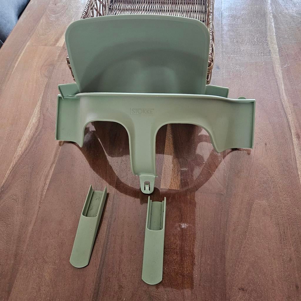 Stokke Tripp Trapp Baby Set - Groen, Kinderen en Baby's, Kinderstoelen, Gebruikt, Meegroeistoel, Ophalen of Verzenden