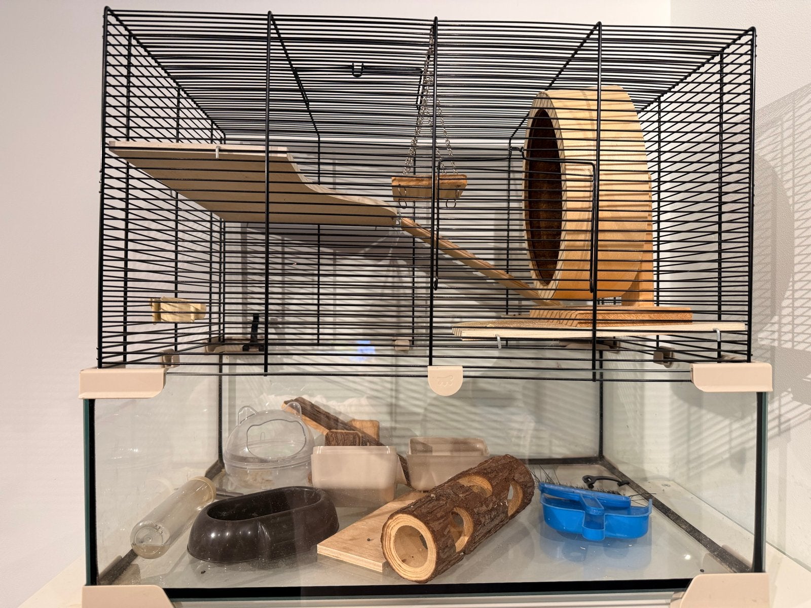 Hamsterkooi, Minder dan 60 cm, Ophalen of Verzenden, Zo goed als nieuw, 75 tot 110 cm