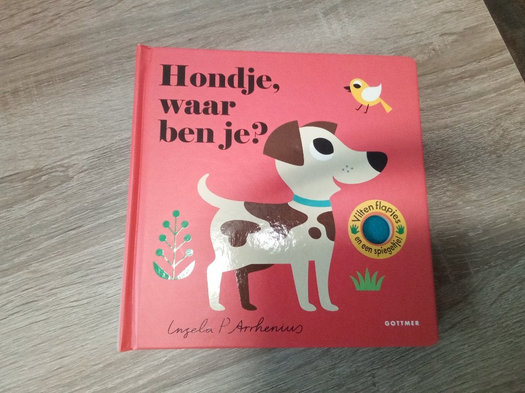 Hondje, waar ben je? - Interactief flapjesboek nieuw, Ophalen, Fictie algemeen, Jongen of Meisje, Voorleesboek