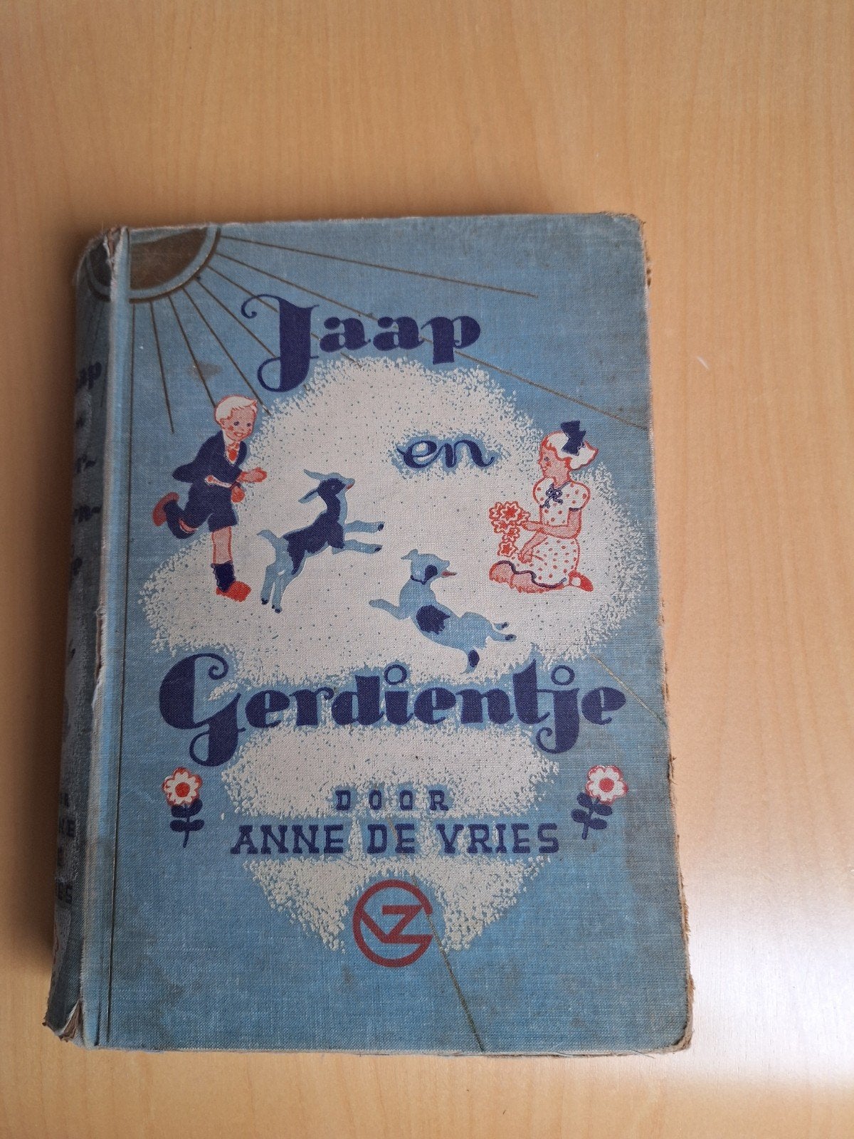 Jaap en Gerdientje - Anne de Vries - 5 deeltjes in één boek, Ophalen of Verzenden, Gelezen, Anne de Vries, Fictie algemeen