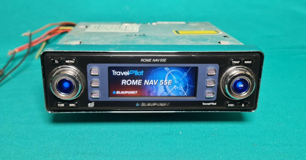 Blaupunkt Rome nav55e cd receiver navigation, Ophalen of Verzenden, Zo goed als nieuw